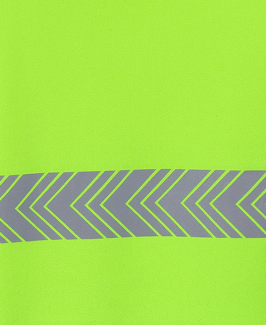 6HZSH - JB's Wear - Hi-Vis 1/2 zip Segmented Tape Hoodie (Day & NIGHT) up to 9XL