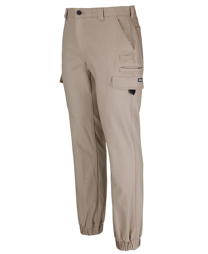 6SCJ - JBs Wear - Multi Pocket Stretch Canvas Jogger (cuffed ankle) - 280gsm