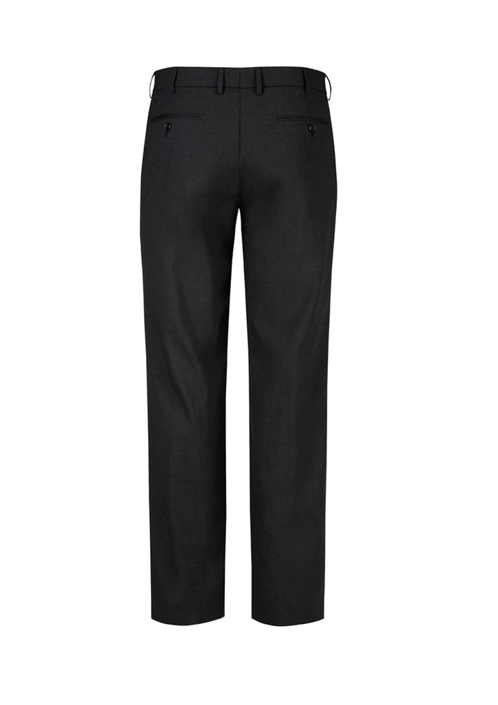 74012 - Biz Corporates - Mens Comfort Wool Stretch Flat Front Pant