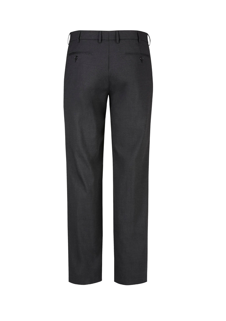 74012 - Biz Corporates - Mens Comfort Wool Stretch Flat Front Pant