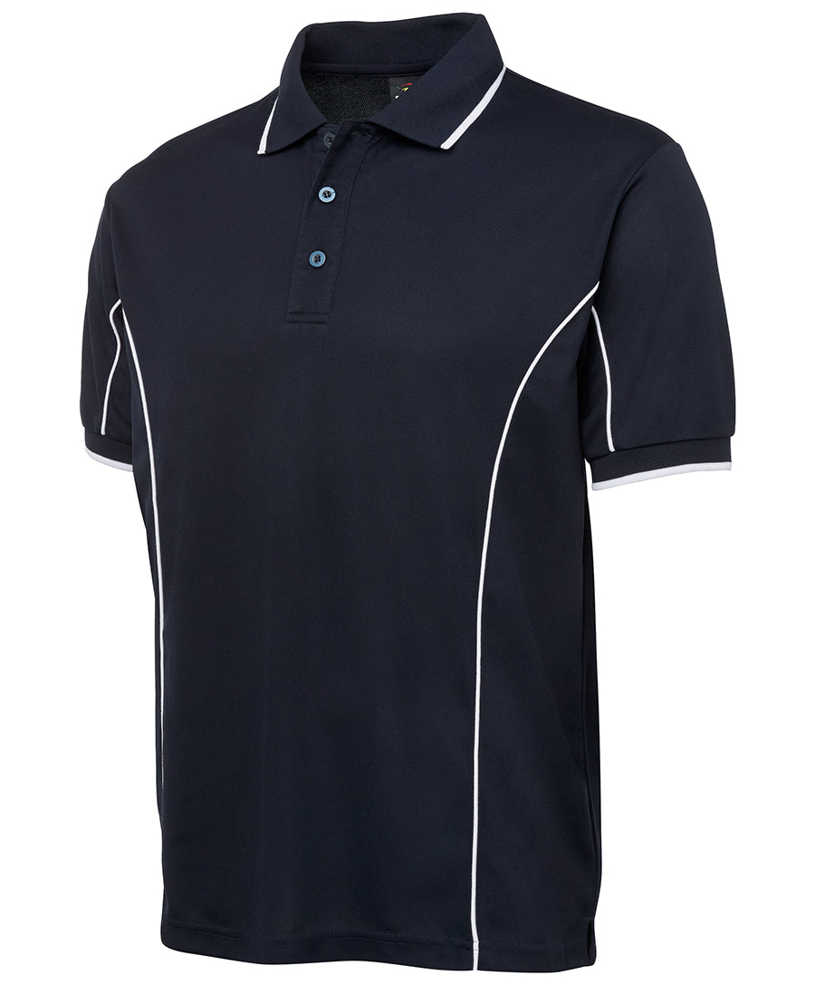 7PIP - JB's Wear - Team Piping Polo - Navy With 4 Trim Choices