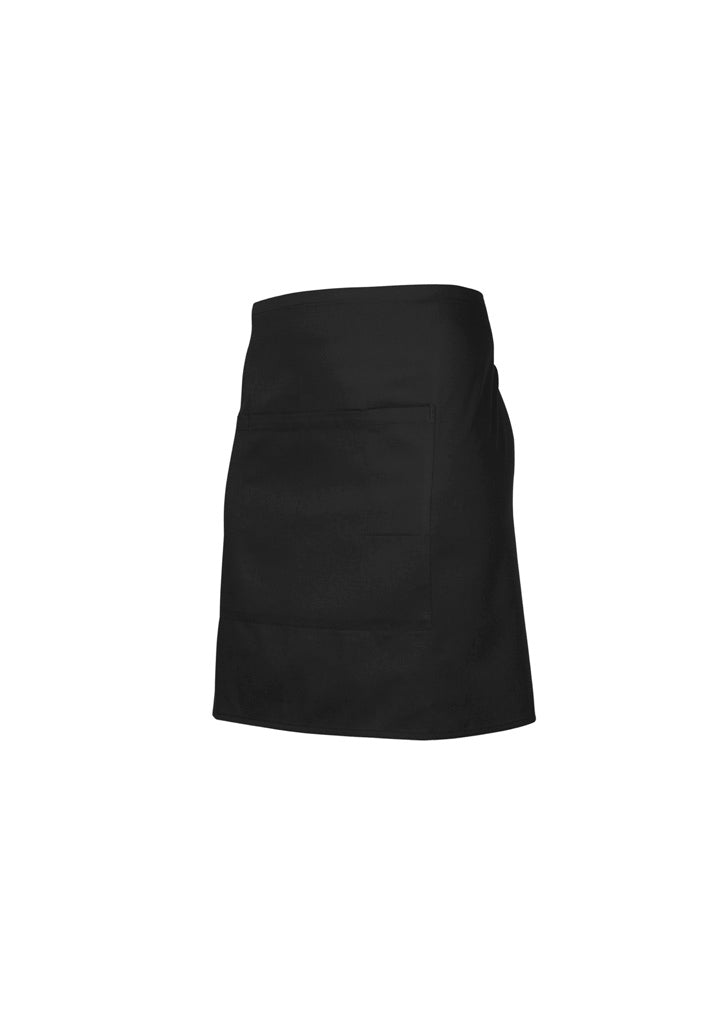 BA94 - Biz Collection - Short Waisted Apron | Black