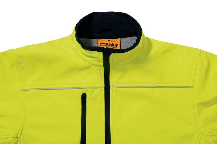 BJ6059T - Bisley - Hi-Vis Taped Softshell Jacket