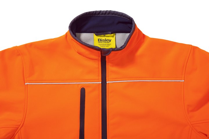 BJ6059T - Bisley - Hi-Vis Taped Softshell Jacket