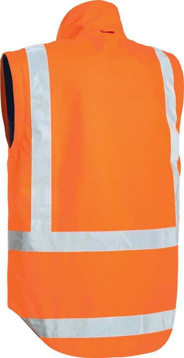 BJ6377HT - Bisley - Hi-Vis TTMC 5 in 1 Waterproof Jacket - Clearance