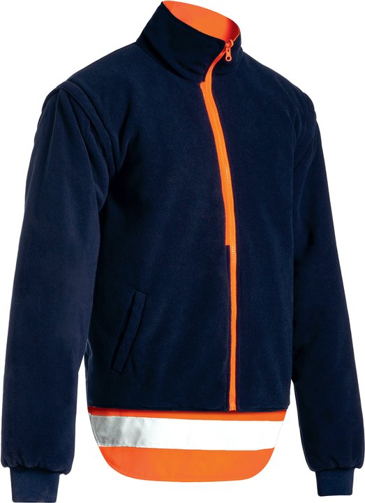 BJ6377HT - Bisley - Hi-Vis TTMC 5 in 1 Waterproof Jacket - Clearance