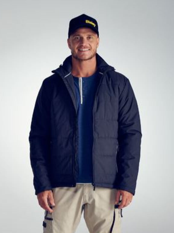 BJ6928 - Bisley - Puffer Jacket (adjustable hood)