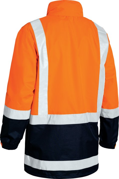 BJ6966T - Bisley - Hi-Vis Taped Waterproof Mesh lined Jacket