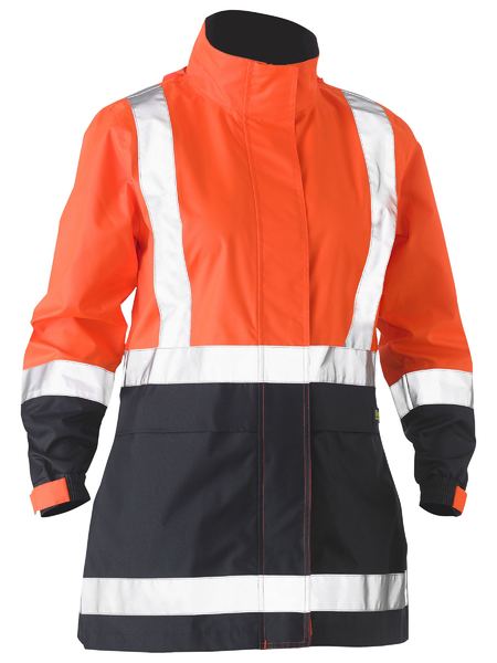 BJL6966T - Bisley - Women's H Taped Two Tone Hi Vis Waterproof Jacket