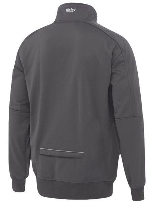 BK6924 - Sherpa Fleece lined 1/4 zip work sweat