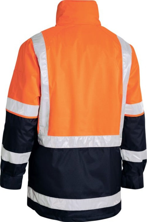 BK6975 - Bisley - Hi-Viz  5-in-1 Waterproof Jacket 