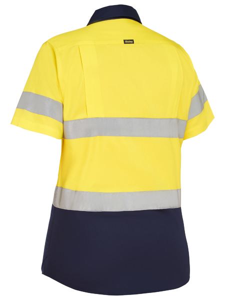 BL1896 - Bisley - Hi-Vis Women's Taped Cool Lightweight Drill Shirt - 155gsm