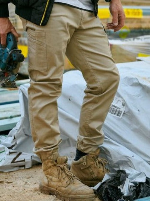 BPC6028 - Bisley - Stretch Cotton Drill Cargo CUFFED Pants