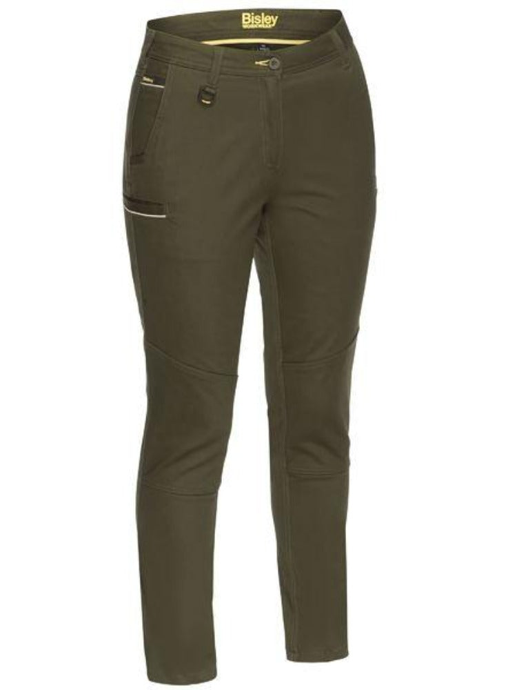 BPL6015 - Bisley - Ladies Stretch Cotton Pants - Olive