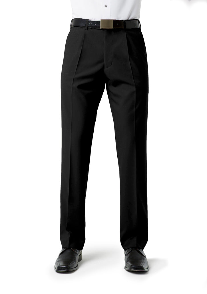 BS29110 - Biz Collection - Mens Classic Pleat Pant | Black