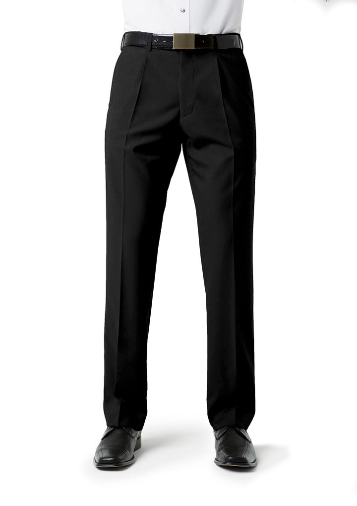 BS29110 - Biz Collection - Mens Classic Pleat Pant | Black