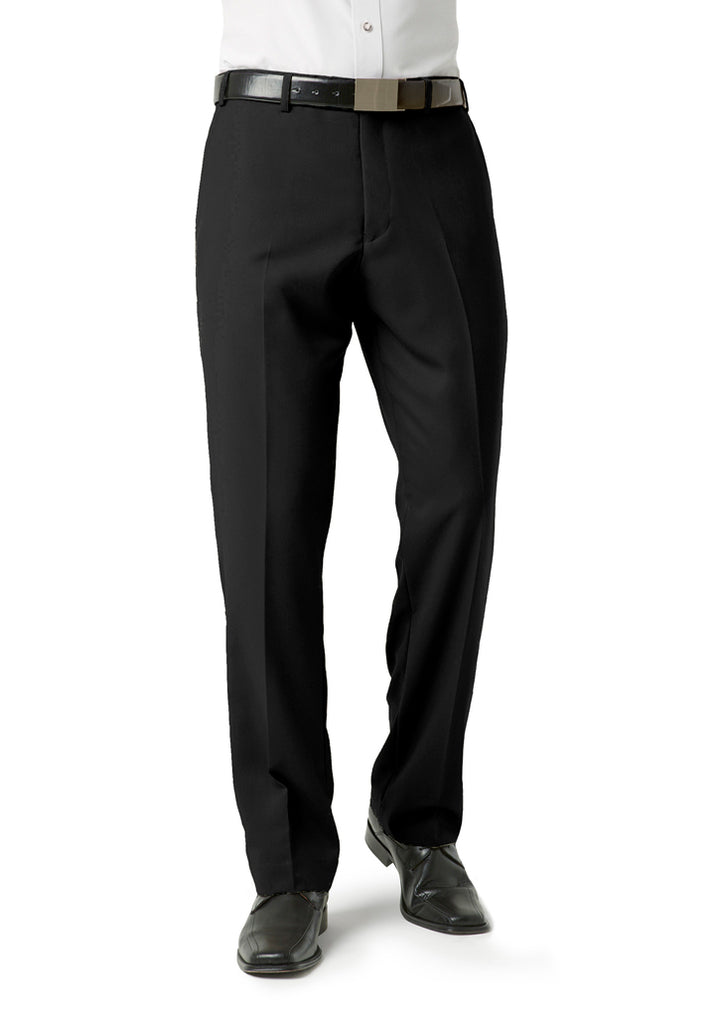 BS29210 - Biz Collection - Mens Classic Flat Pant | Black