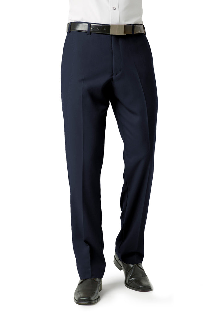 BS29210 - Biz Collection - Mens Classic Flat Pant | Navy