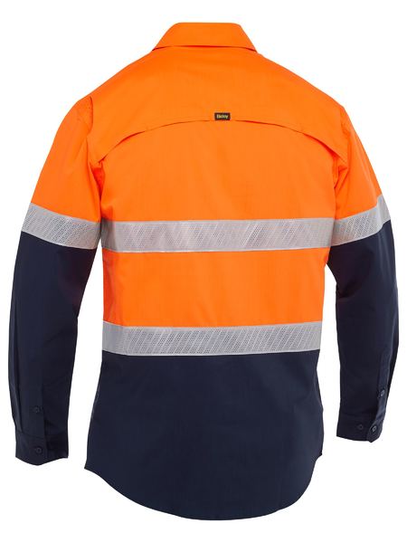 BS6491T - Bisley - X Airflow™ Hi vis Taped Stretch Ripstop Shirt