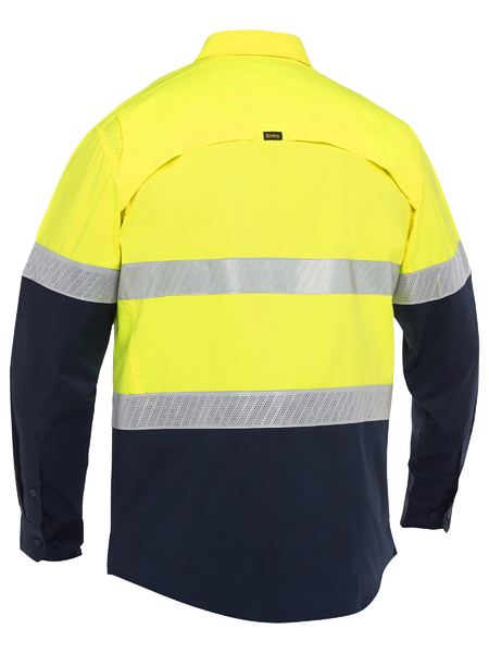 BS6491T - Bisley - X Airflow™ Hi vis Taped Stretch Ripstop Shirt