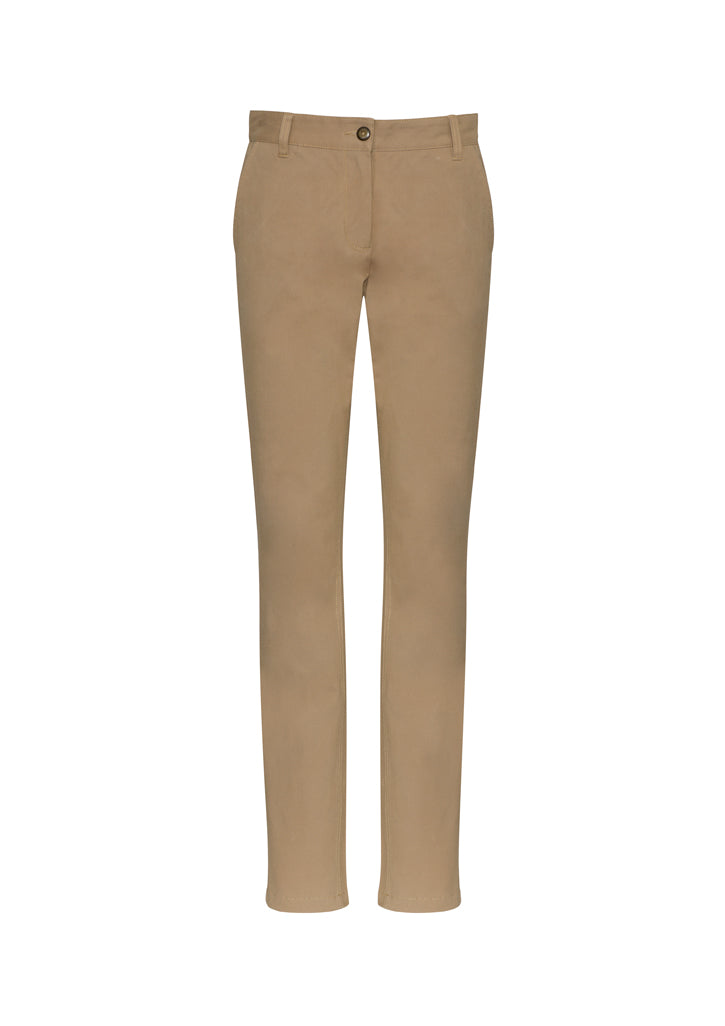 BS724L - Biz Collection - Womens Lawson Chino Pant | Dark Stone