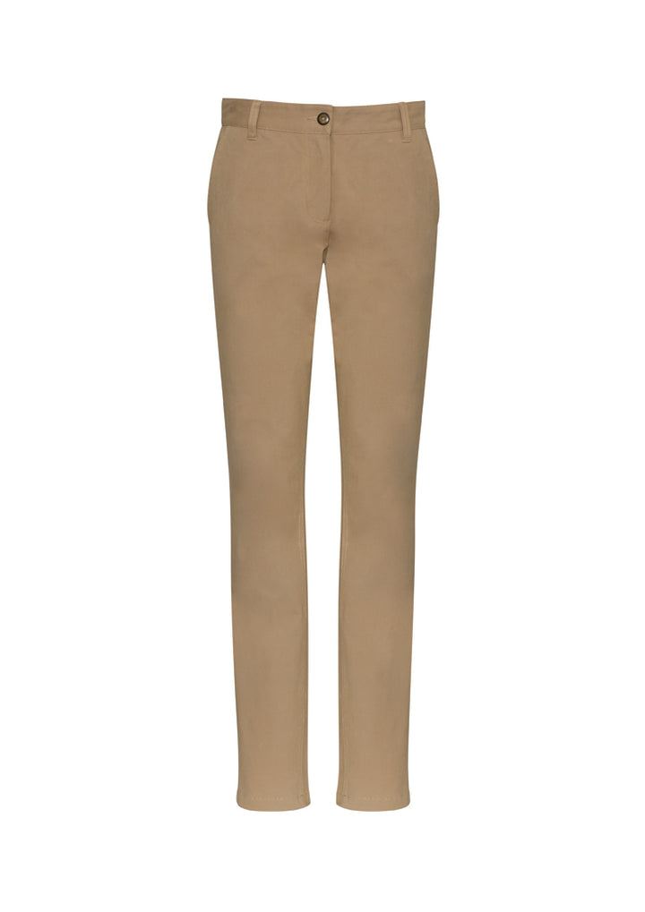 BS724L - Biz Collection - Womens Lawson Chino Pant | Dark Stone