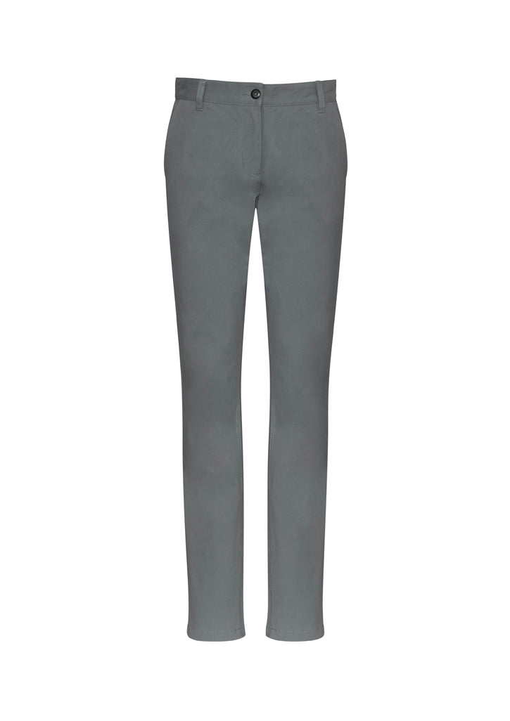 BS724L - Biz Collection - Womens Lawson Chino Pant | Grey