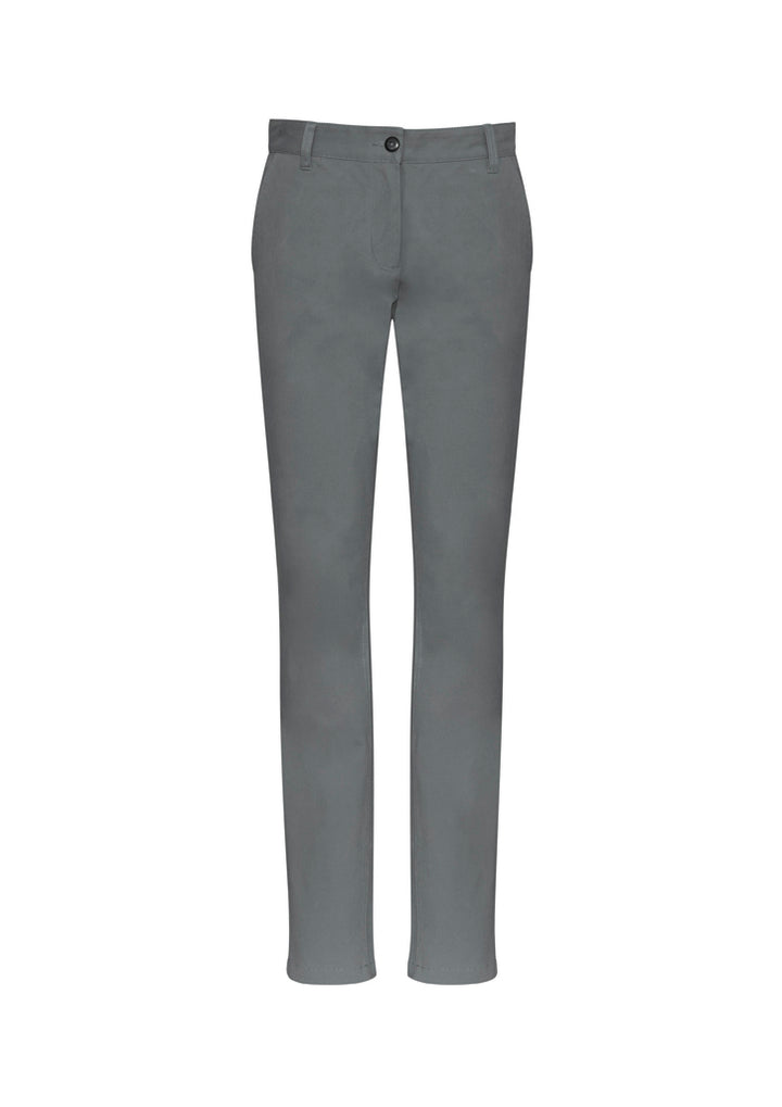 BS724L - Biz Collection - Womens Lawson Chino Pant | Grey
