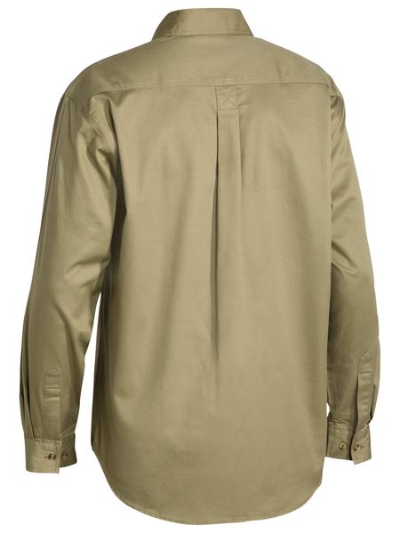 BSC6433 - Bisley - Closed Front Cotton Drill Shirt