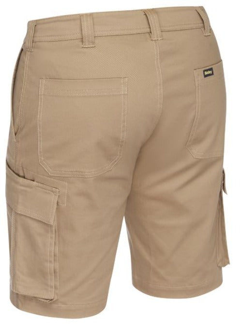 BSHC1008 - Bisley - Men's Stretch Cotton Drill Cargo Short 