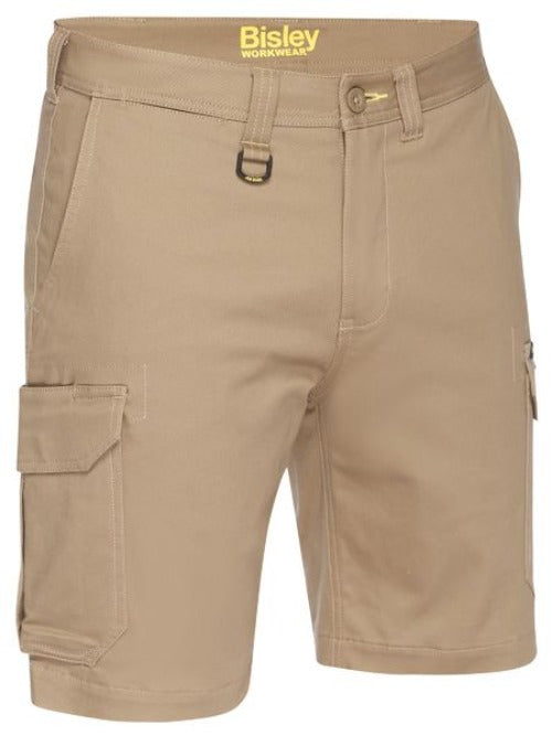 BSHC1008 - Bisley - Men's Stretch Cotton Drill Cargo Short 