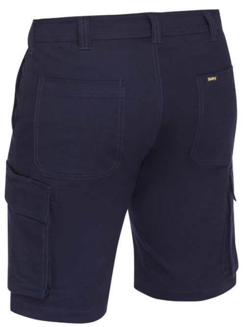 BSHC1008 - Bisley - Men's Stretch Cotton Drill Cargo Short 