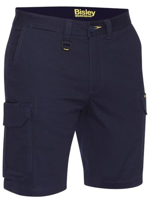 BSHC1008 - Bisley - Men's Stretch Cotton Drill Cargo Short 