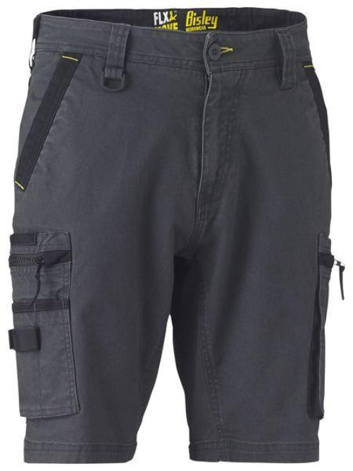 BSHC1330 Bisley Flx & Move Stretch Utility Zip Cargo Short