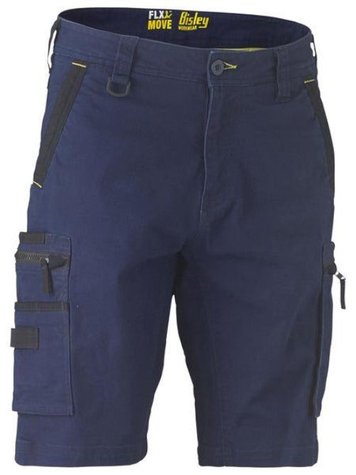 BSHC1330 Bisley Flx & Move Stretch Utility Zip Cargo Short