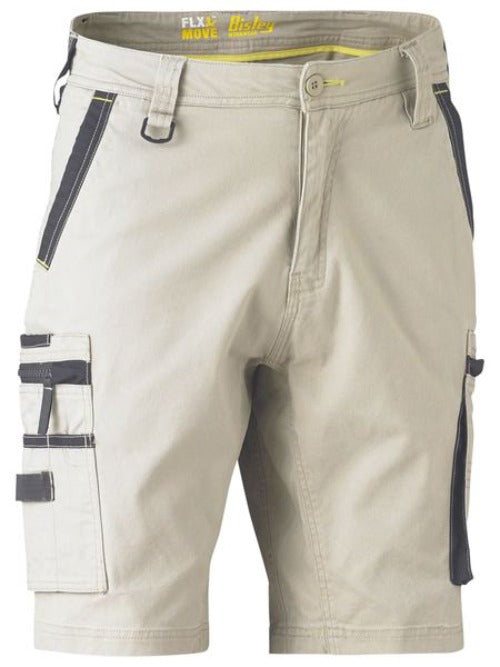 Bisley - Flx & Move™ Stretch Utility Zip Cargo Short - BSHC1330