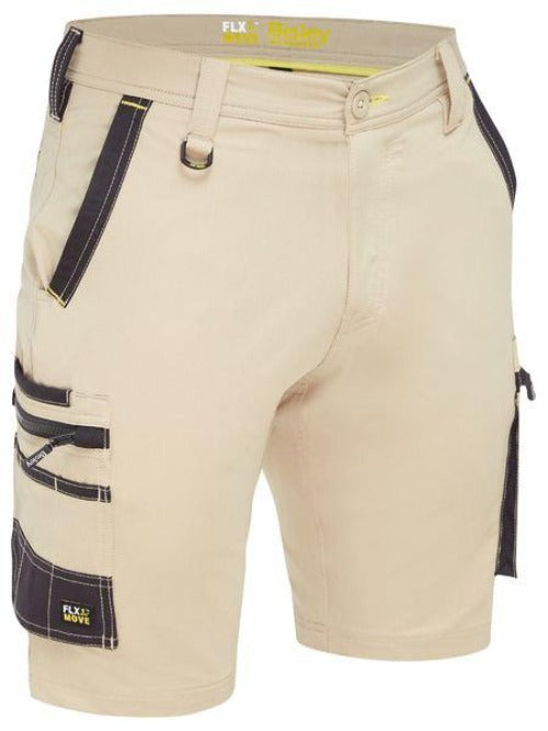 BSHC1332 - Bisley - Flx & Move™ NEW 4-Way Stretch Zip Cargo Short