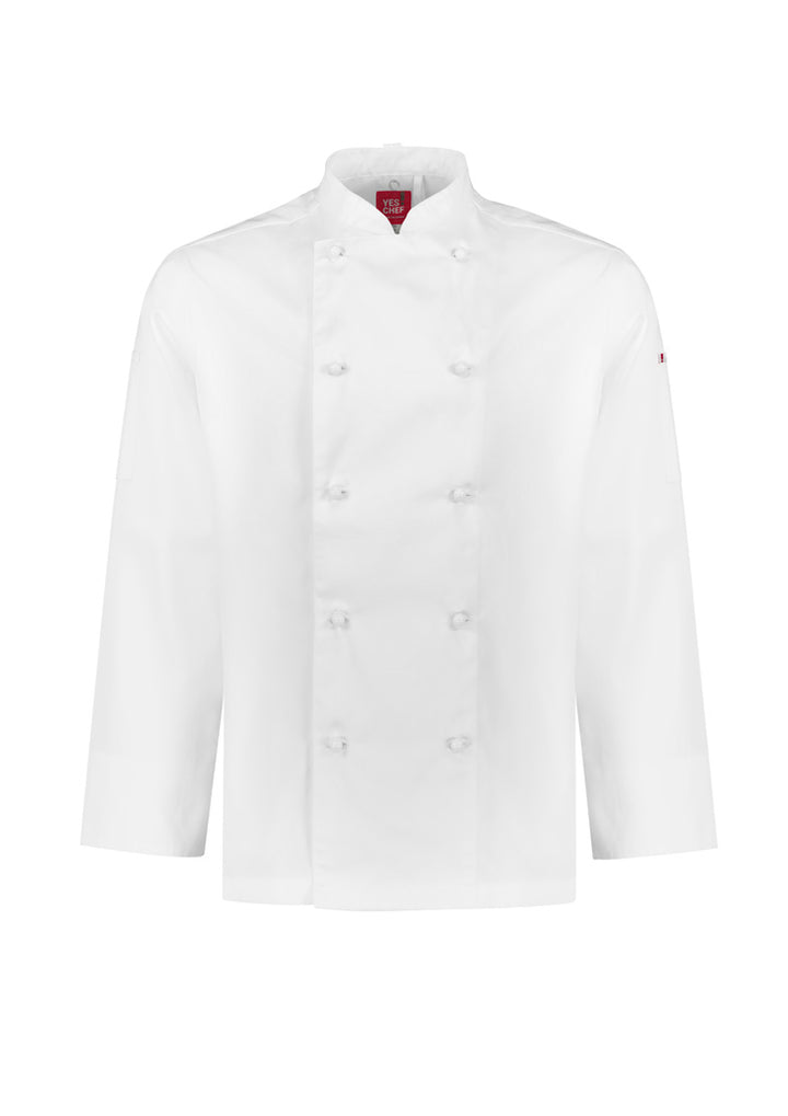 CH230ML - Biz Collection - Al Dente Mens Chef Jacket | White