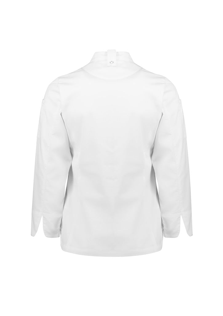 CH330LL - Biz Collection - Alfresco Womens Long Sleeve Chef Jacket