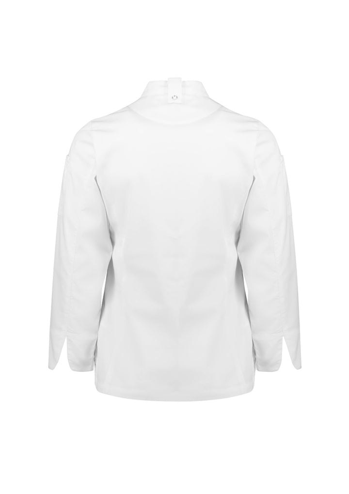 CH330LL - Biz Collection - Alfresco Womens Long Sleeve Chef Jacket