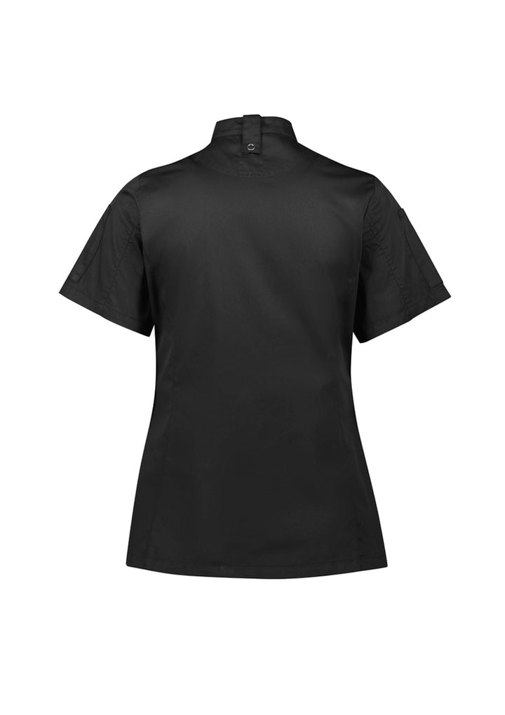 CH330LS - Biz Collection - Alfresco Womens Short Sleeve Chef Jacket