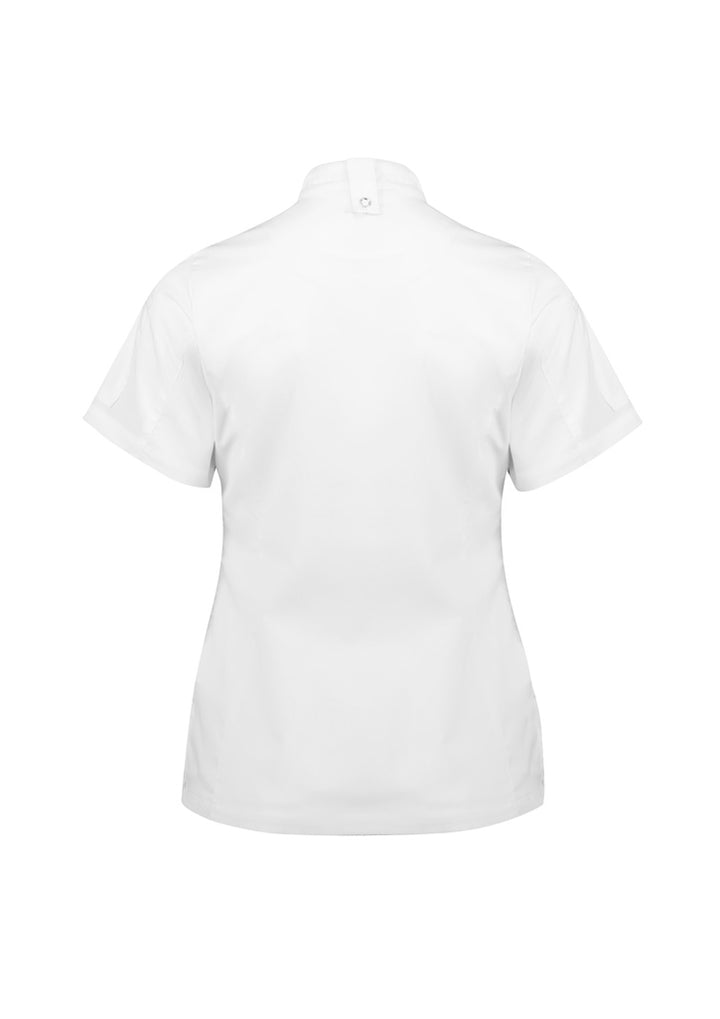 CH330LS - Biz Collection - Alfresco Womens Short Sleeve Chef Jacket