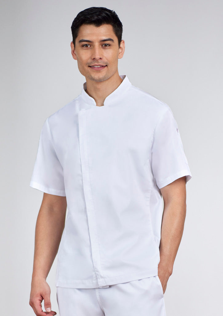CH330MS - Biz Collection - Alfresco Mens Short Sleeve Chef Jacket