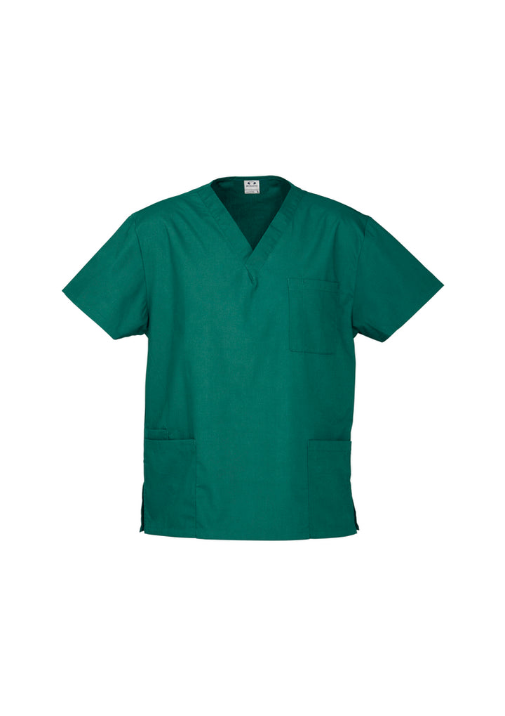 H10612 - Biz Care - Classic Unisex Scrub Top | Hunter Green