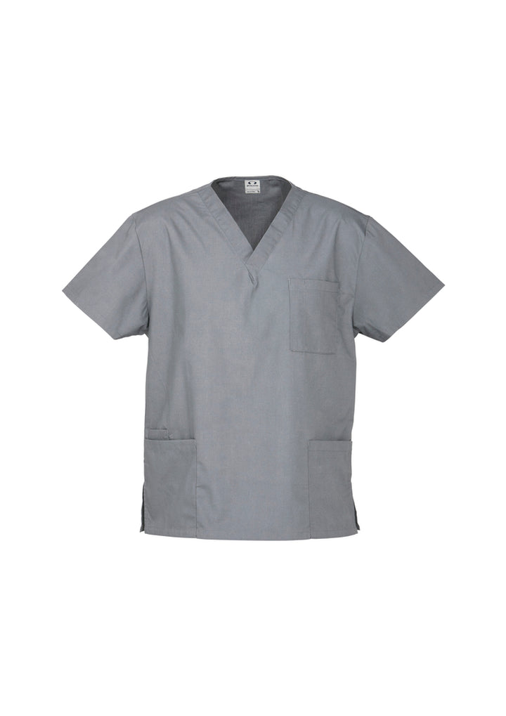 H10612 - Biz Care - Classic Unisex Scrub Top | Pewter