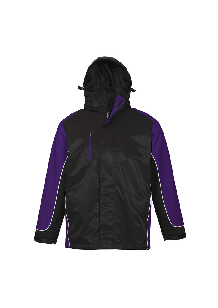 J10110 - Biz Collection - Unisex Nitro Jacket | Black/Purple/White
