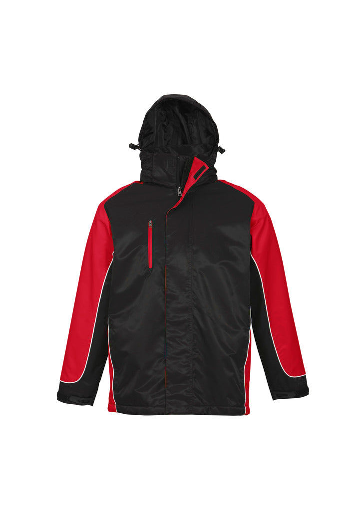 J10110 - Biz Collection - Unisex Nitro Jacket | Black/Red/White