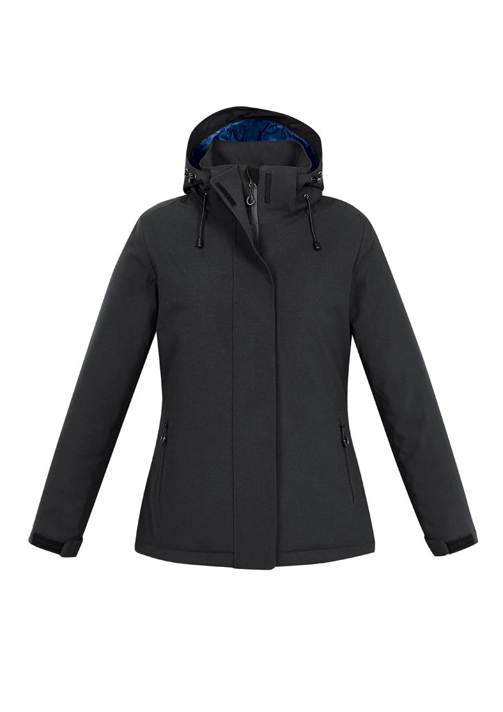 J132L - Biz Collection - Ladies Eclipse Jacket - 10,000mm Waterproof | Black