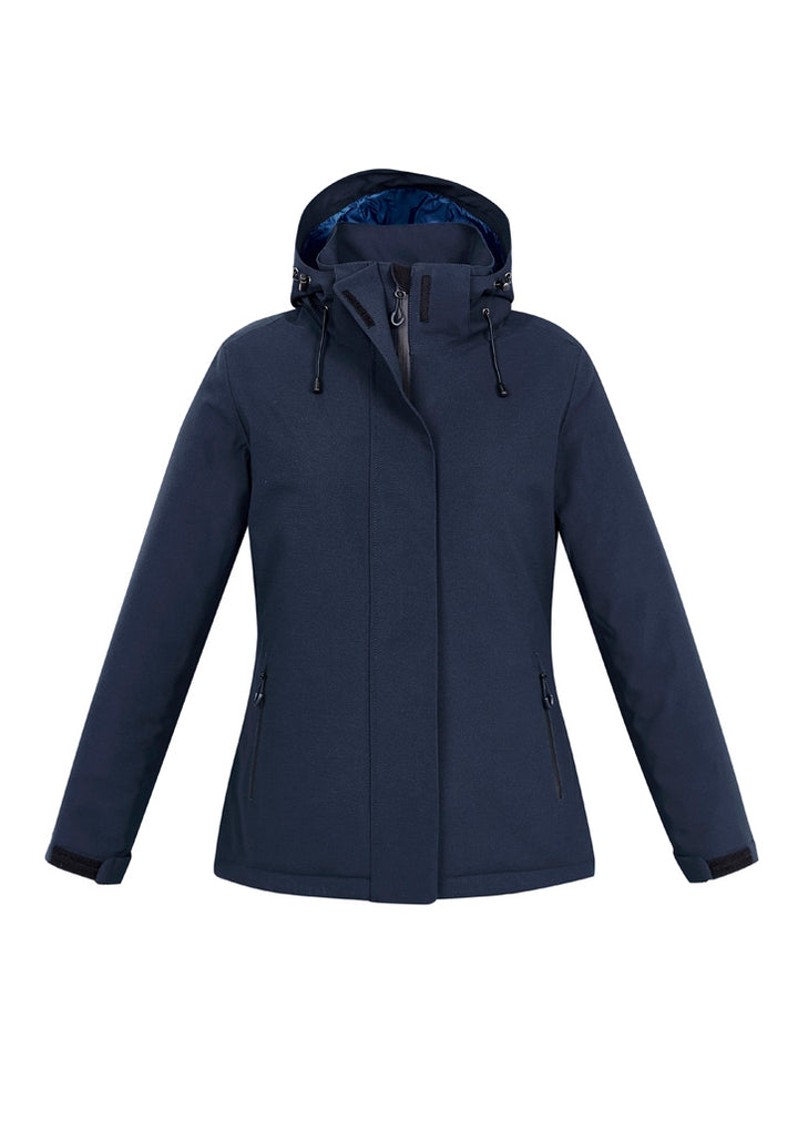 J132L - Biz Collection - Ladies Eclipse Jacket - 10,000mm Waterproof | Navy