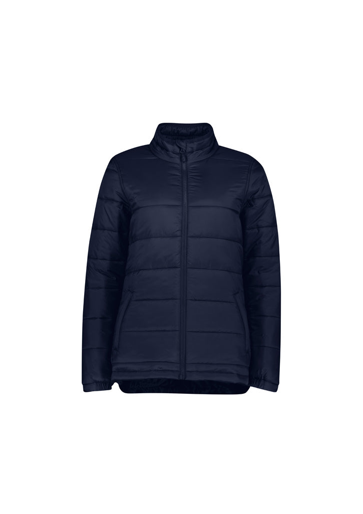J212L - Biz Collection - Alpine Ladies Puffer Jacket | Navy